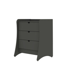 Coney 3-Piece Dresser and 2 Nightstands in Grey - Ornate Home