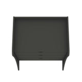 Coney 3-Piece Dresser and 2 Nightstands in Grey - Ornate Home