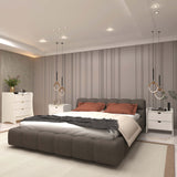 Coney 3-Piece Dresser and 2 Nightstands in White - Ornate Home