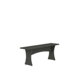Coney Dining Bench in Gray (set of 2) - Ornate Home