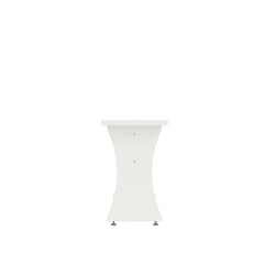 Coney Dining Bench in White (set of 2) - Ornate Home