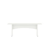 Coney Dining Bench in White (set of 2) - Ornate Home