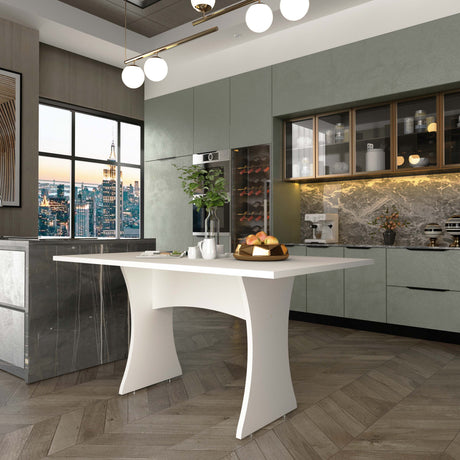 Coney Dining Table in White - Ornate Home