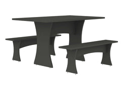 Coney Dining in Grey (set of 3) - Ornate Home