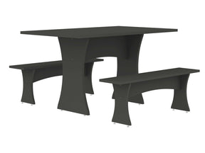 Coney Dining in Grey (set of 3) - Ornate Home