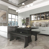 Coney Dining in Grey (set of 3) - Ornate Home