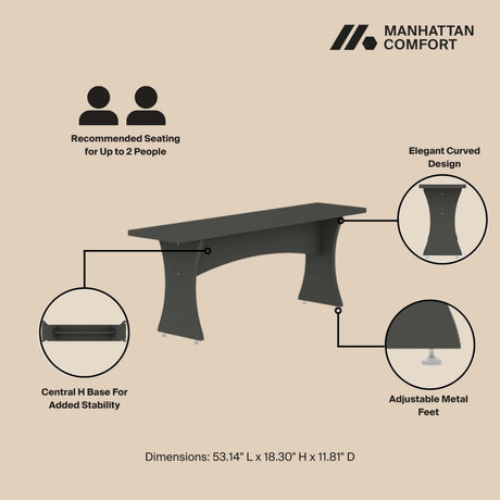 Coney Dining in Grey (set of 3) - Ornate Home