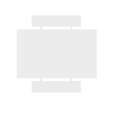 Coney Dining in White (set of 3) - Ornate Home