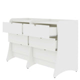 Coney Dresser in White (set of 2) - Ornate Home