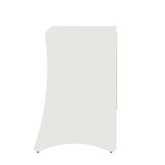 Coney Dresser in White (set of 2) - Ornate Home