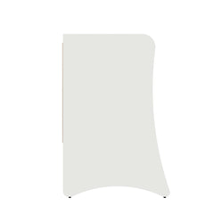 Coney Dresser in White (set of 2) - Ornate Home