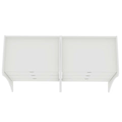 Coney Dresser in White (set of 2) - Ornate Home