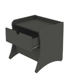 Coney Nightstand in Gray (set of 2) - Ornate Home