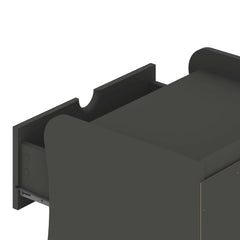 Coney Nightstand in Gray (set of 2) - Ornate Home