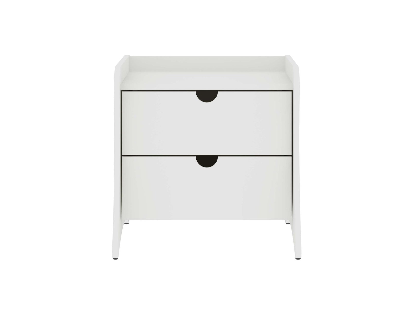 Coney Nightstand in White - Ornate Home