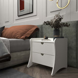 Coney Nightstand in White - Ornate Home