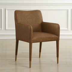 Conifer Camel Dining Armchair - Ornate Home