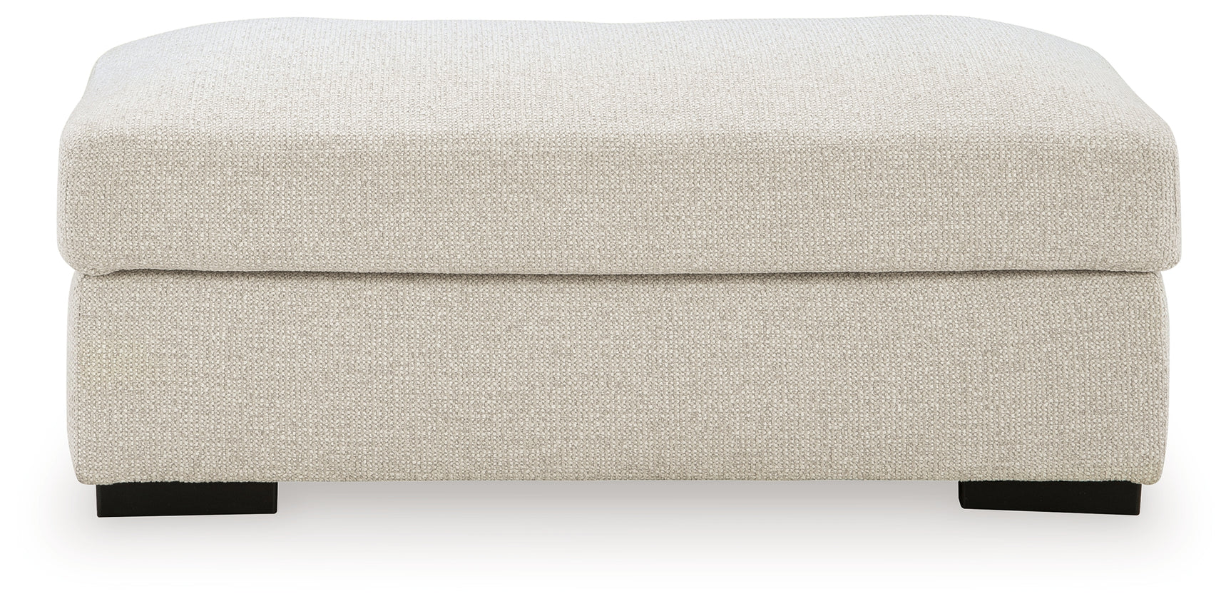 Conlee-Pike Linen Ottoman - Ornate Home