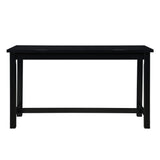 Connected Black/Gray 4-Piece Pack Counter Height Set - Ornate Home