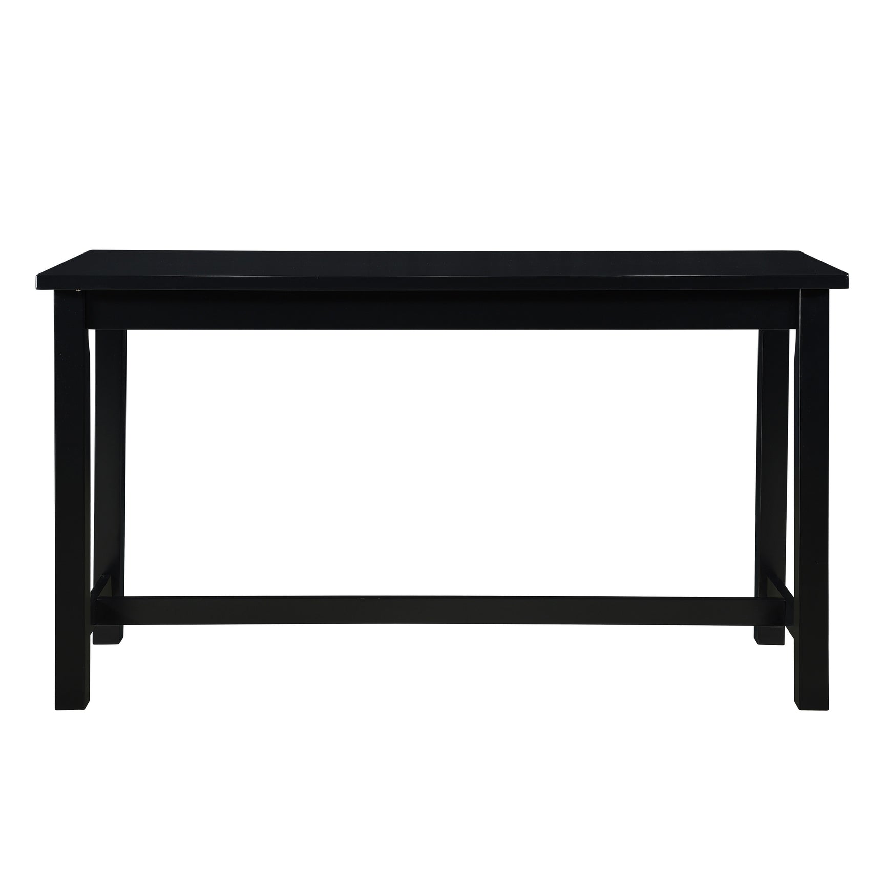 Connected Black/Gray 4-Piece Pack Counter Height Set - Ornate Home