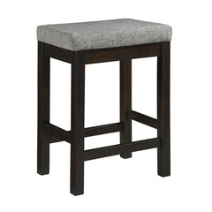 Connected Espresso/Gray 4-Piece Pack Counter Height Set - Ornate Home