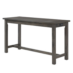 Connected Gray 4-Piece Pack Counter Height Set - Ornate Home