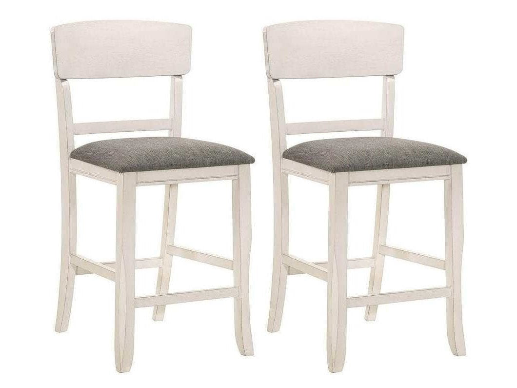 Conner Chalk/Gray Counter Height Chair (Set of 2) - Ornate Home