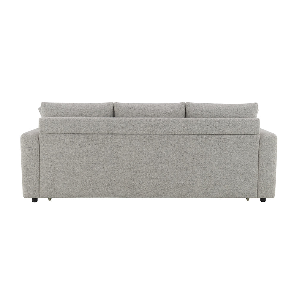 Connie Beige Boucle Sofa w/Sleeper - Ornate Home