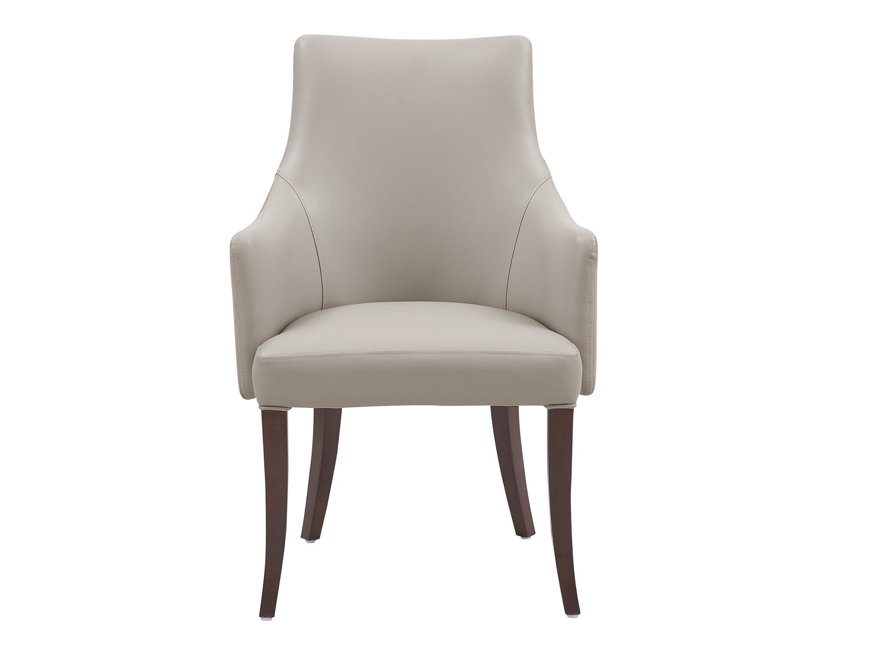 Connie Dining Armchair in Light Grey - Ornate Home