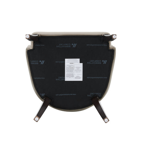 Connie Dining Armchair in Light Grey - Ornate Home