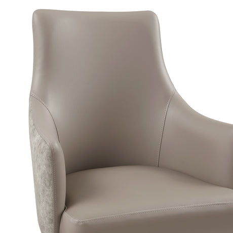 Connie Dining Armchair in Taupe - Ornate Home