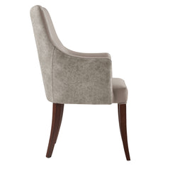 Connie Dining Armchair in Taupe - Ornate Home