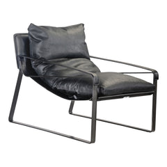 Connor Black Club Chair - Ornate Home