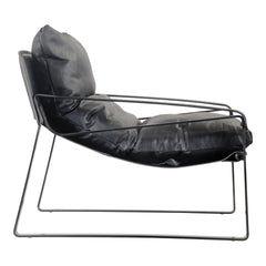 Connor Black Club Chair - Ornate Home