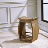Connor Brown/Woodtone Modern Wood Counter Stool - Ornate Home