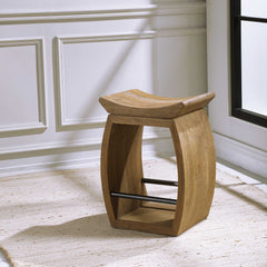 Connor Brown/Woodtone Modern Wood Counter Stool - Ornate Home