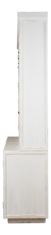 Connor White Bookcase - Ornate Home