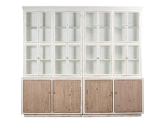 Connor White Bookcase - Ornate Home