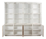 Connor White Bookcase - Ornate Home