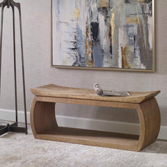 Connor Woodtone Reclaimed Wood Bench - Ornate Home
