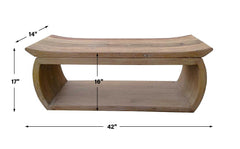 Connor Woodtone Reclaimed Wood Bench - Ornate Home
