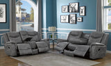 Conrad Grey 2pc Motion Sofa & Loveseat - Ornate Home