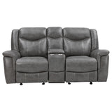 Conrad Grey 2pc Motion Sofa & Loveseat - Ornate Home