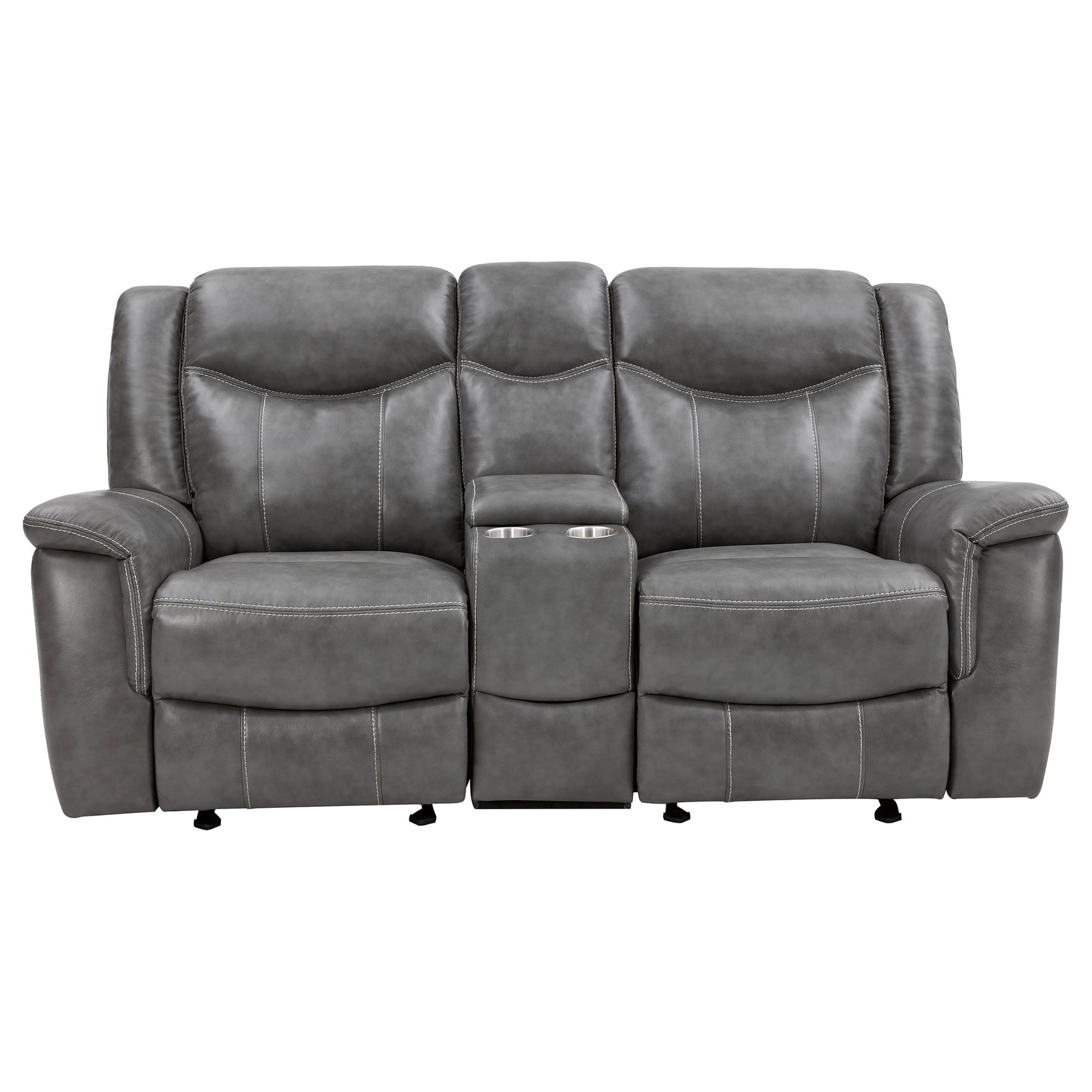 Conrad Grey 2pc Motion Sofa & Loveseat - Ornate Home