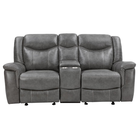 Conrad Grey 2pc Motion Sofa & Loveseat - Ornate Home