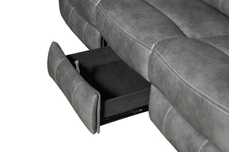 Conrad Grey 2pc Motion Sofa & Loveseat - Ornate Home