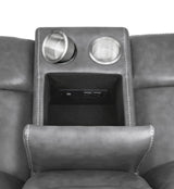 Conrad Grey 2pc Motion Sofa & Loveseat - Ornate Home