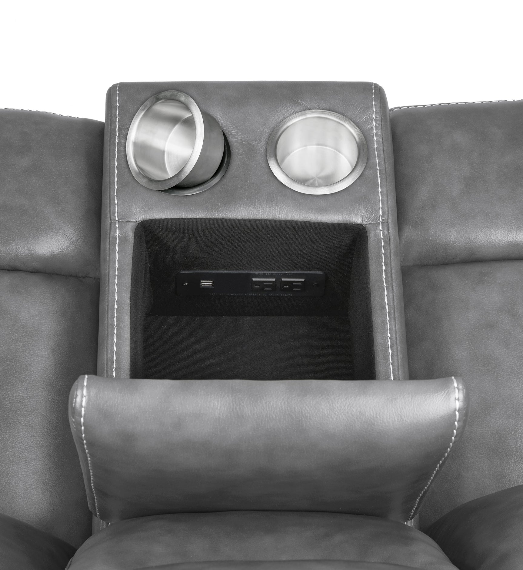 Conrad Grey 2pc Motion Sofa & Loveseat - Ornate Home
