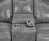 Conrad Grey 2pc Motion Sofa & Loveseat - Ornate Home