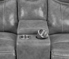 Conrad Grey 2pc Motion Sofa & Loveseat - Ornate Home